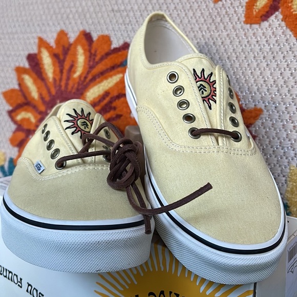 Vans Authentic Parks Project Marshmallow Yellow/Marshmallow Men’s sneakers - Picture 8 of 16